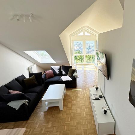Ferienwohnung Rhein-Panorama 라한슈타인 외부 사진